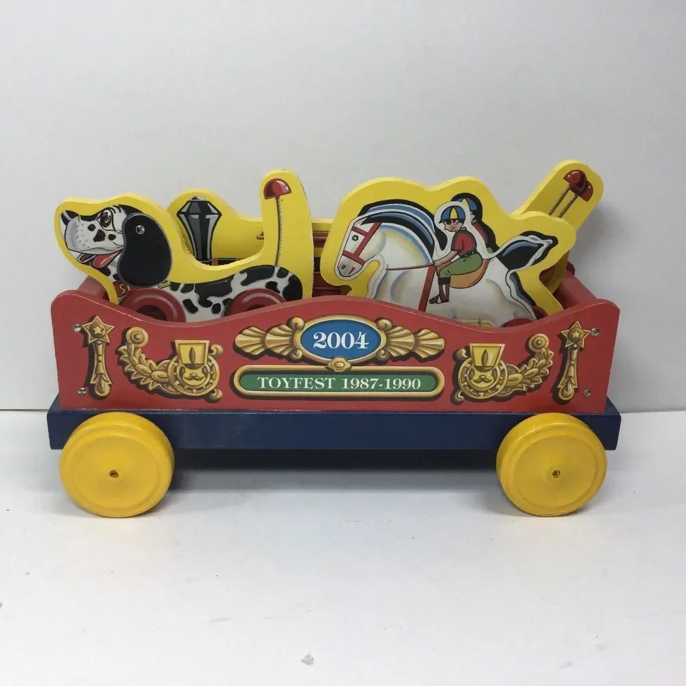 Fisher Price Toy‎ town museum Mickey Mouse Choo Choo Train Car Toy Fest 2004